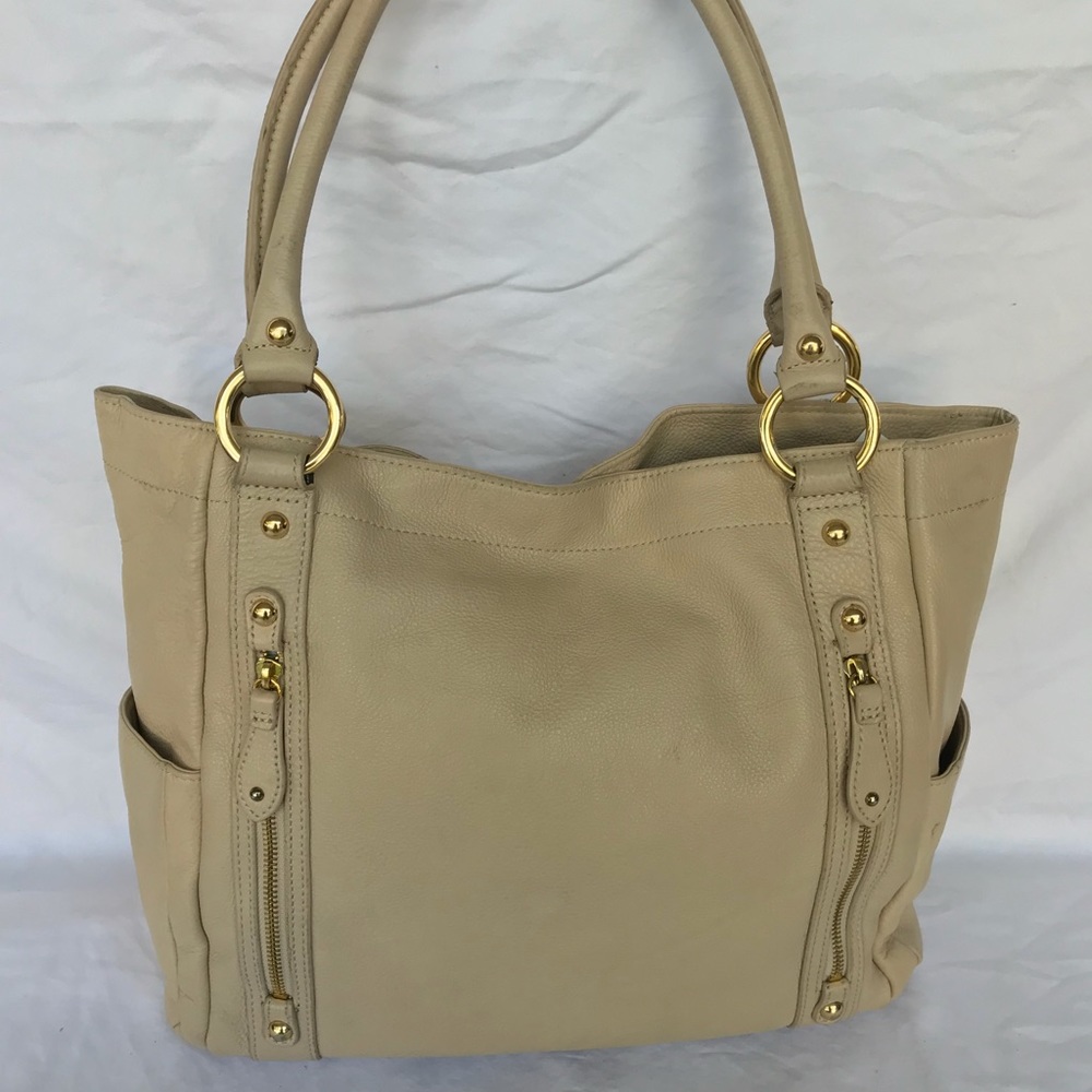 Mila Paoli beige tote